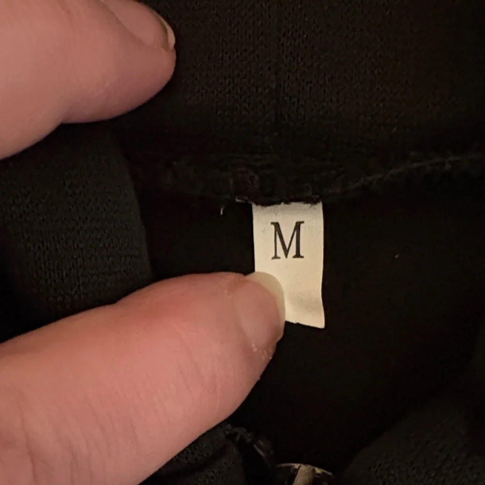 Moon Stages Gothic Black Hoodie with Graphic Accents - Picture 6 of 7